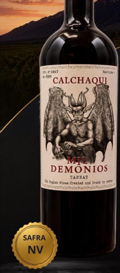 Garrafa Calchaqui Mil Demonios — Tannat