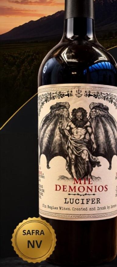 Garrafa Lucifer Mil Demonios — Blend de Uvas