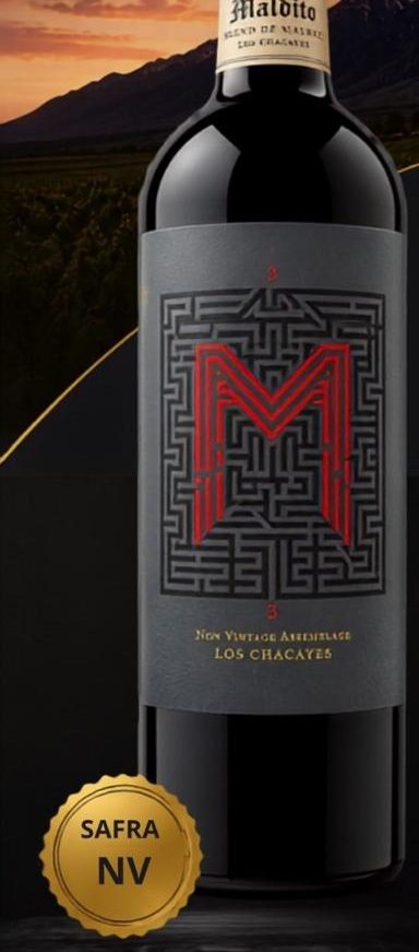 Garrafa Maldito — Blend de Malbec