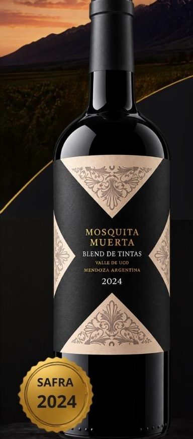 Garrafa Mosquita Muerta — Blend de Tintas