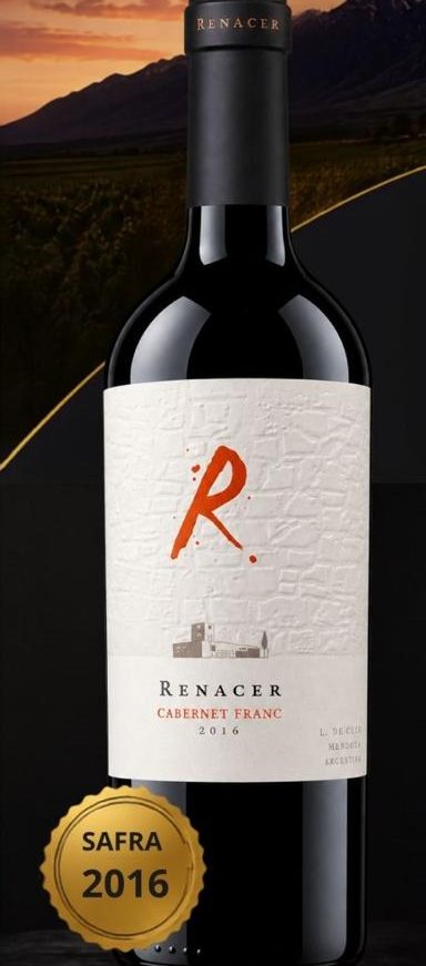 Garrafa Renacer 2016 — Cabernet Franc